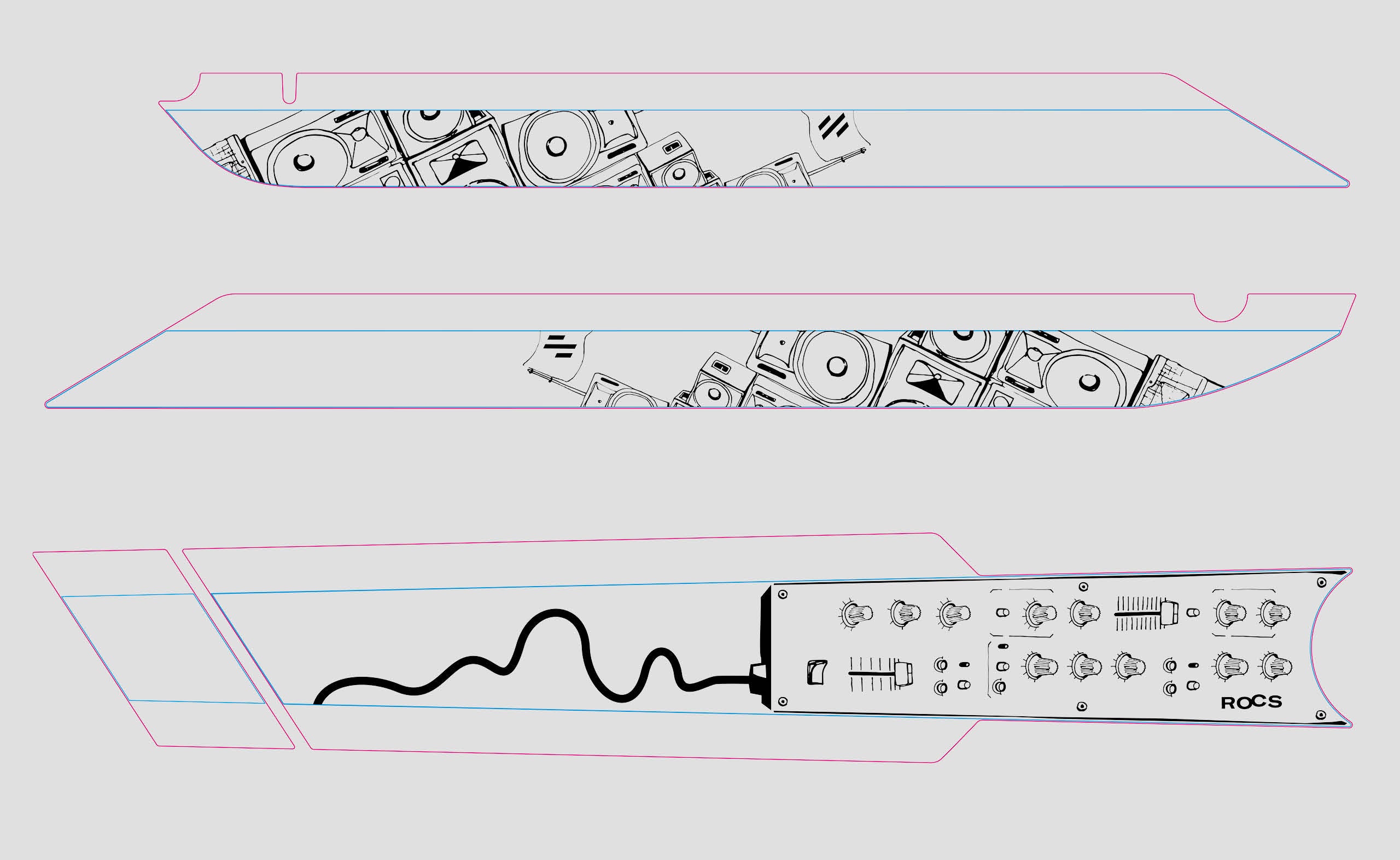 SCOR Ersatzteile | 4060 Z Frame Protector by Slicy BLACK